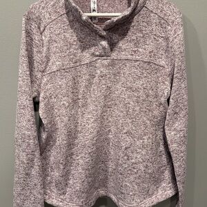 Women's Heathered Pullover Top